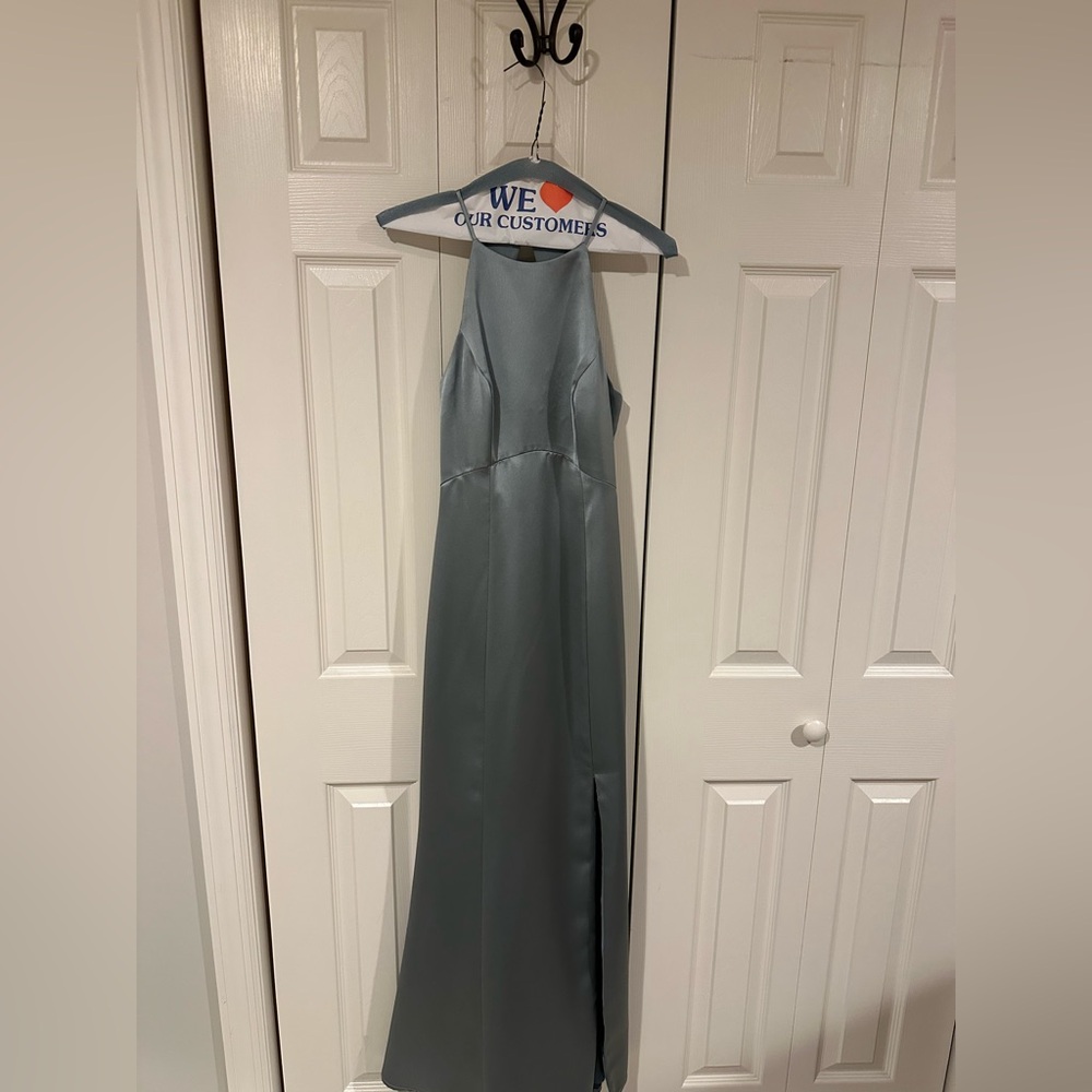 Amsale Imani Dress - color jade - Picture 4 of 6